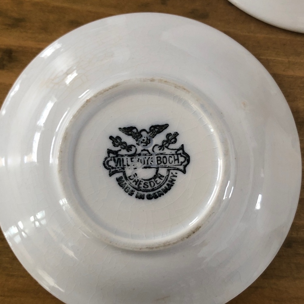 Vintage mini saucers - Picture 7 of 8